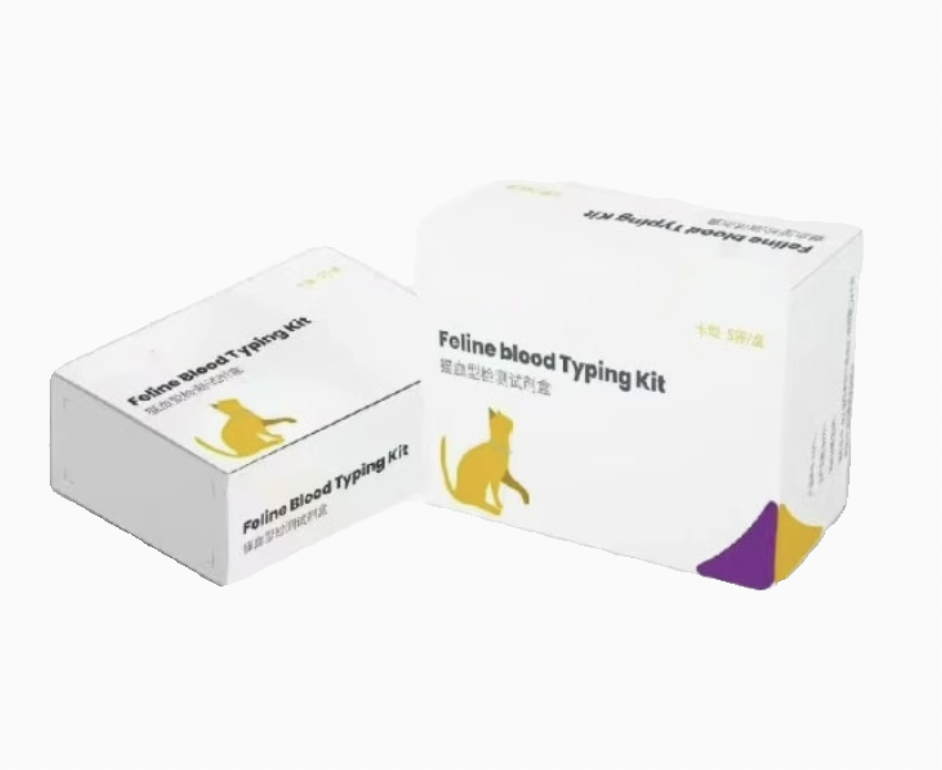 Feline blood typing kit Cat blood testing card