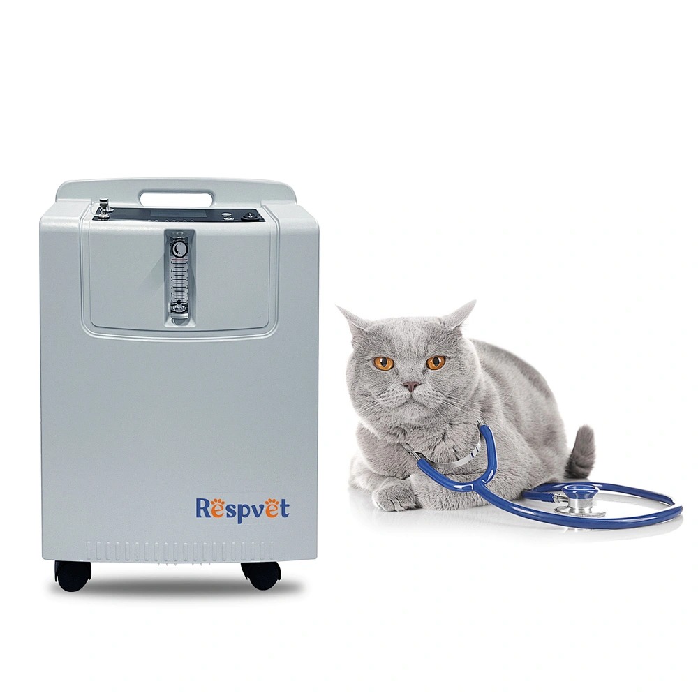 Respvet  Oxygen Concentrator Vet Ventilator Machine Pet Clinic Usage